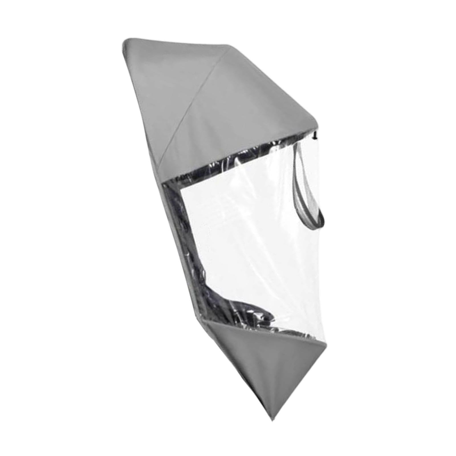 Raincover Copertura Impermeabile per Passeggino Accessorio Protettivo con Finestra Trasparente Materiale PVC Adatto per Escursioni