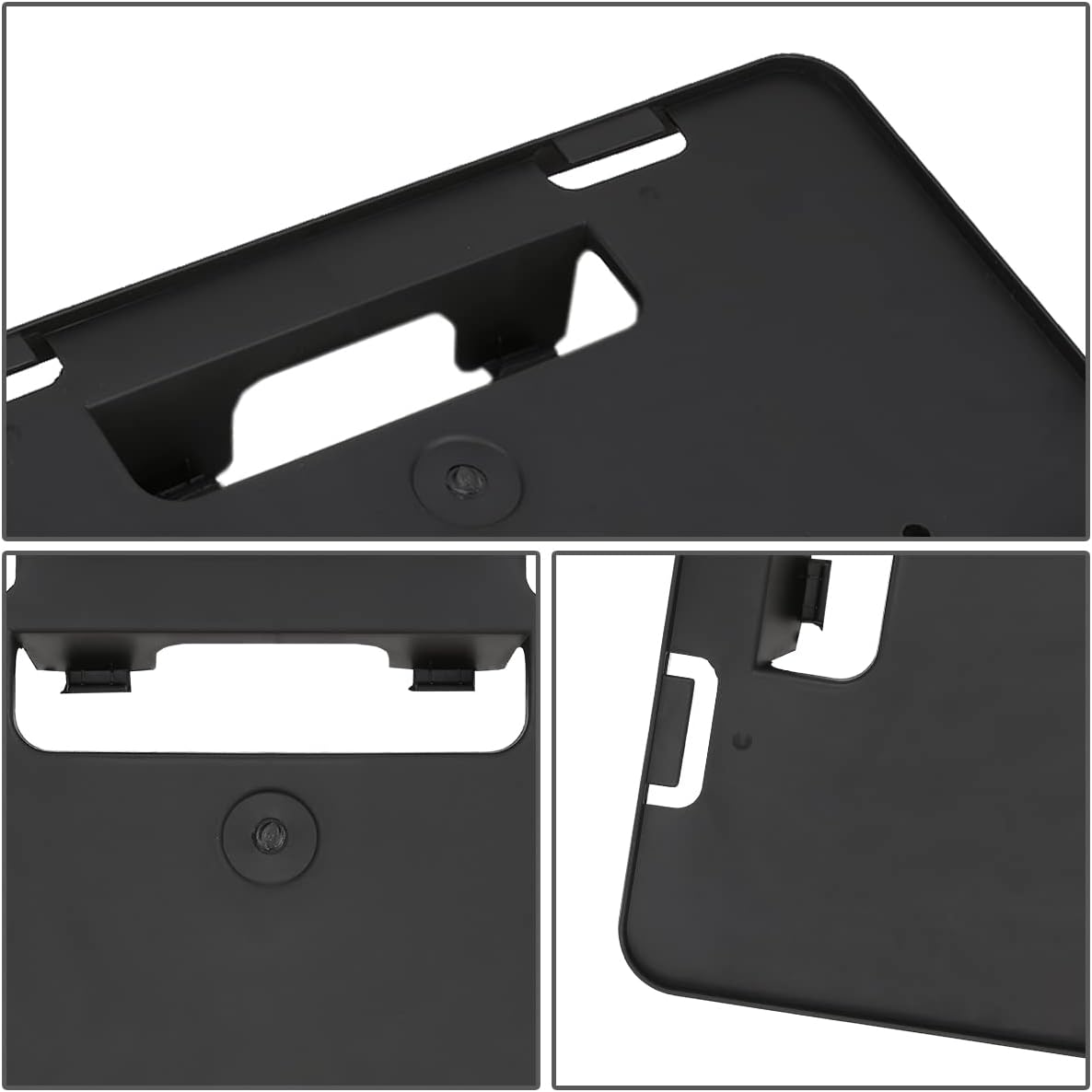 DNA MOTORING LP-TO1068122 Front License Plate Mounting Bracket Compatible with 14-16 Toyota Corolla CE/L/LE/LE Eco