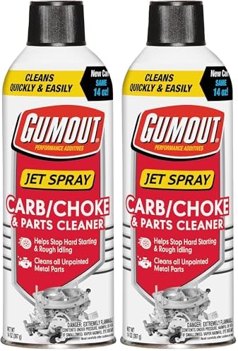 Gumout 800002231 Carb/Choke Carburetor Cleaner Spray, Carb Intake...