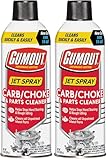 Gumout 800002231 Carb/Choke Carburetor Cleaner Spray, Carb Intake Valve Cleaner, Cleans Gum, Varnish & Dirt Inside & Outside Carburetor Chamber & Prevents Future Build Up 14Oz. (Pack of 2)