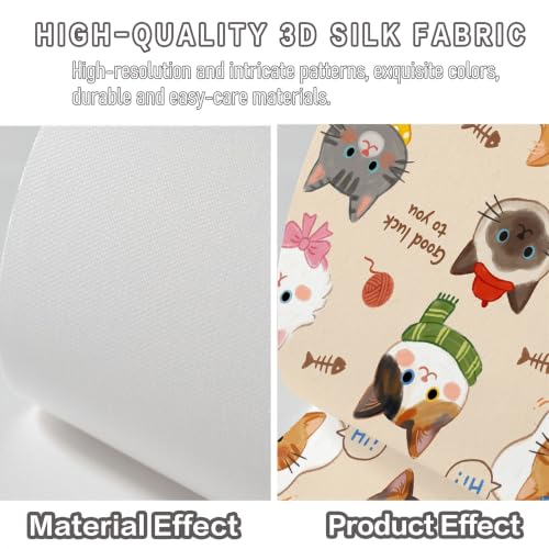 Papier peint 3D chat pour agrandir une pièce et masquer les défauts du mur - 6