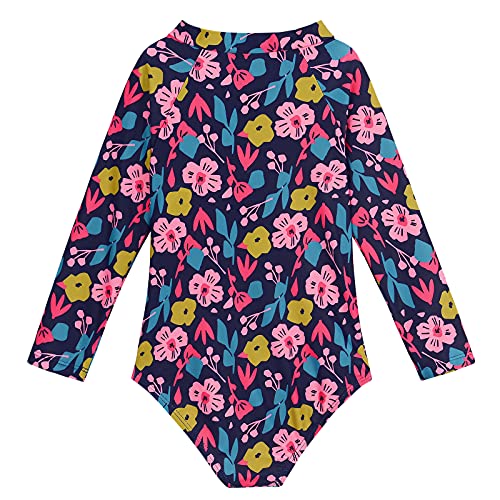 Conjunto de roupas de banho para bebês meninas e crianças, Floral, 1-2T