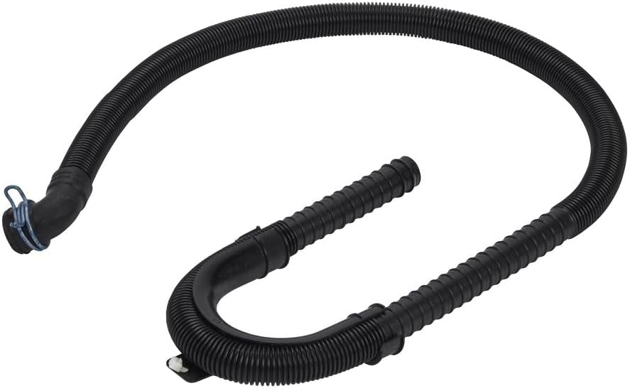 Whirlpool W11244231 Genuine OEM Washer Drain Hose Replacement Part - Replaces W10221546, W10769870, W10821090, and more