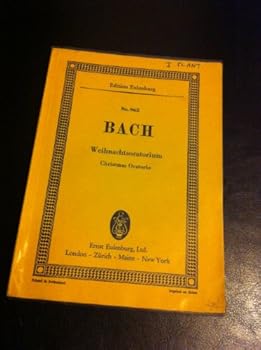 Paperback Weihnachtsoratorium Christmas Oratorio No. 962 Book