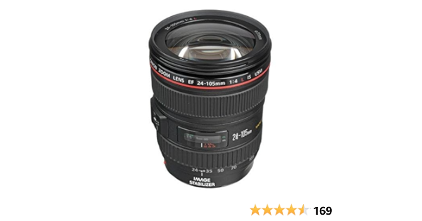 Amazon.com : Canon EF 24-105mm f/4L IS USM Zoom Lens - White Box