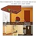 Burlete Puerta,HEQUN Burlete Bajo Puerta Burlete Autoadhesivo de Goma de Silicona, Antipolvo...
