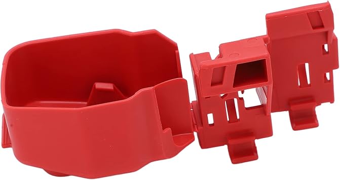 Battery Terminal Cover Qiilu Positive Battery Terminal Cover Red 32418?PND?300 Connector 32418-PND