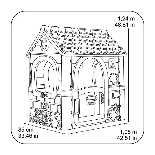 FEBER- Fantasy House, Casetta per Bambini con