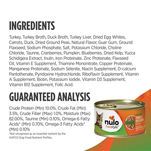 Nulo Freestyle Variety Flavors Minced Wet Canned Cat Food, 3 Ounce (Pack of 12) - Image 4