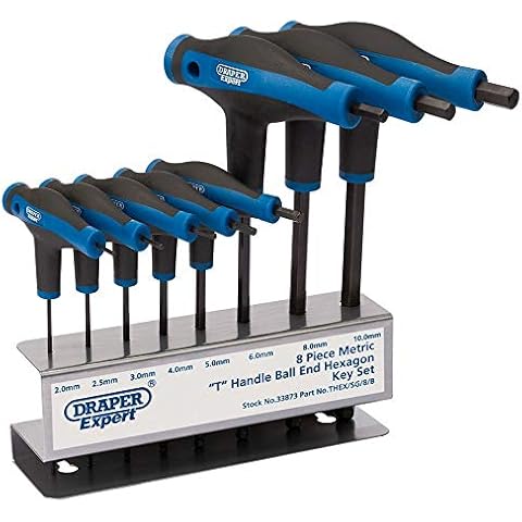 Draper 33873 Expert T Handle Hex Key Set Cover