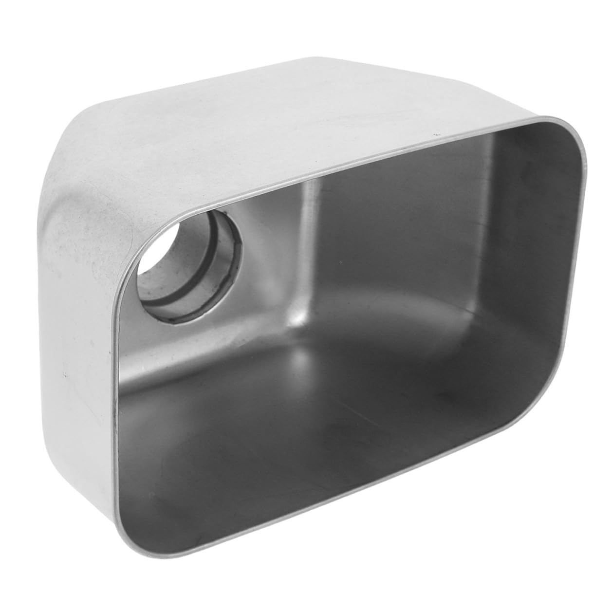 Adaptateur gouttière inox pour stopper les fuites d'eau pluviale du toit