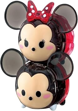 Hanayama Crystal Gallery Disney Tsum Tsum Mickey & Minnie Crystal Figure, Interior Decoration, for Ages 7 and Up