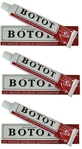 Botot Natural European Toothpaste 75 ml, 3 Boxes by Kalastyle