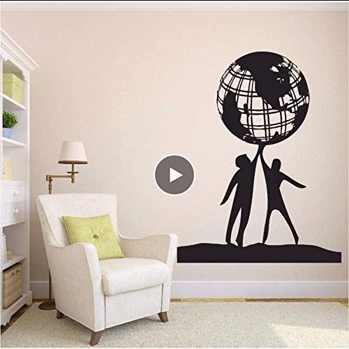 Adesivo da parete in vinile rimovibile