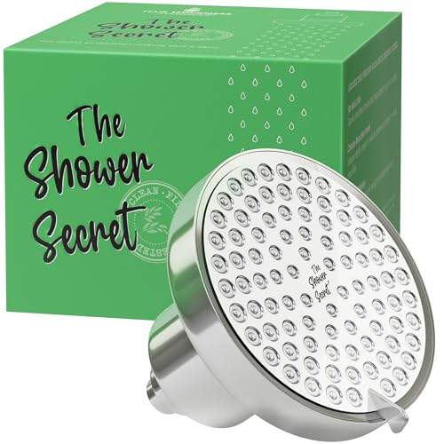 Lab Tested Filtered Shower Head with 7 Spray Settings