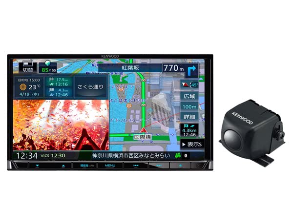 KENWOOD MDV-S710地図データ2024年バックカメCMOS-C230 Amazon.co.jp: MDV-S710+CMOS-C230彩速ナビ7V型モデル+バックカメラ
