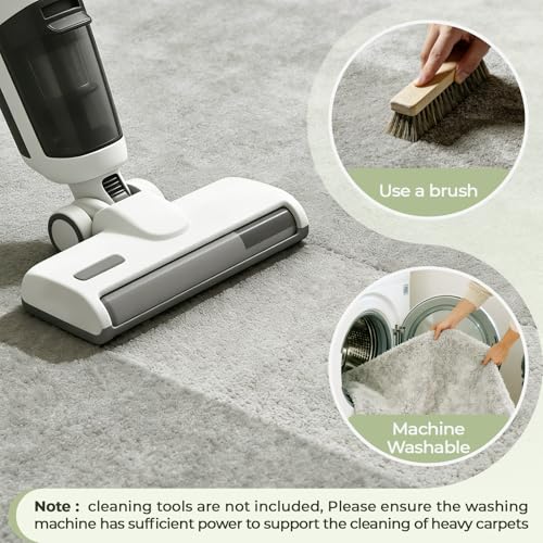 Tapis moelleux à poils longs ne perd pas ses poils antidérapant