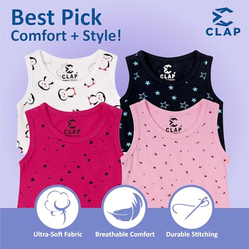 Image of CLAP Baby Girl's Midi Dress (Pack of 4)