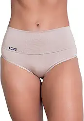 Calcinha Modeladora Cintura Alta Cós Duplo Suplex Pós Operatório Compressão Conforto