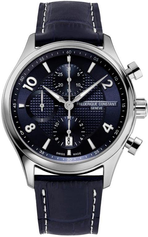 Frederique Constant Chronograph Automatic Blue Dial Men's Watch FC-392RMN5B6