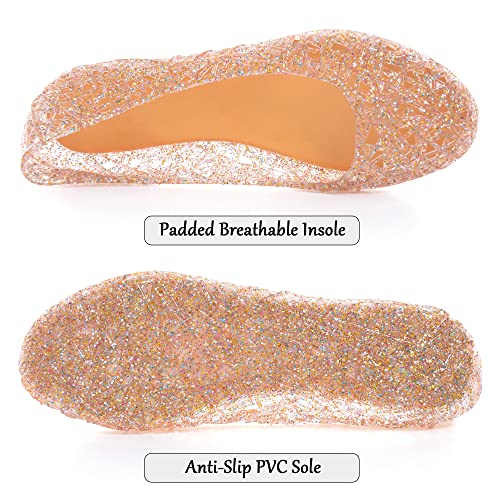 Image of Dear Time Women Flat Heel Summer Beach Jelly Shoes