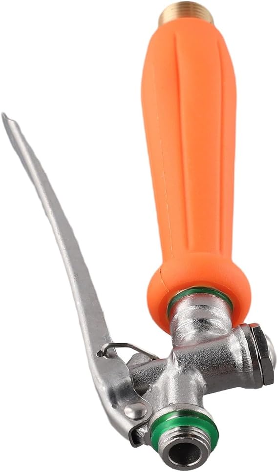 Adjustable Brass Plastic Stainless Steel Trigger Sprayer Handle,for Garden Hose Pest Control Irrigation with Multi‑Mode Spray,for Lawn Flowers Vegetables Car(small)