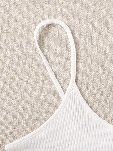 Floerns Women's Sleeveless Camisole Letter Print Crop Cami Top3