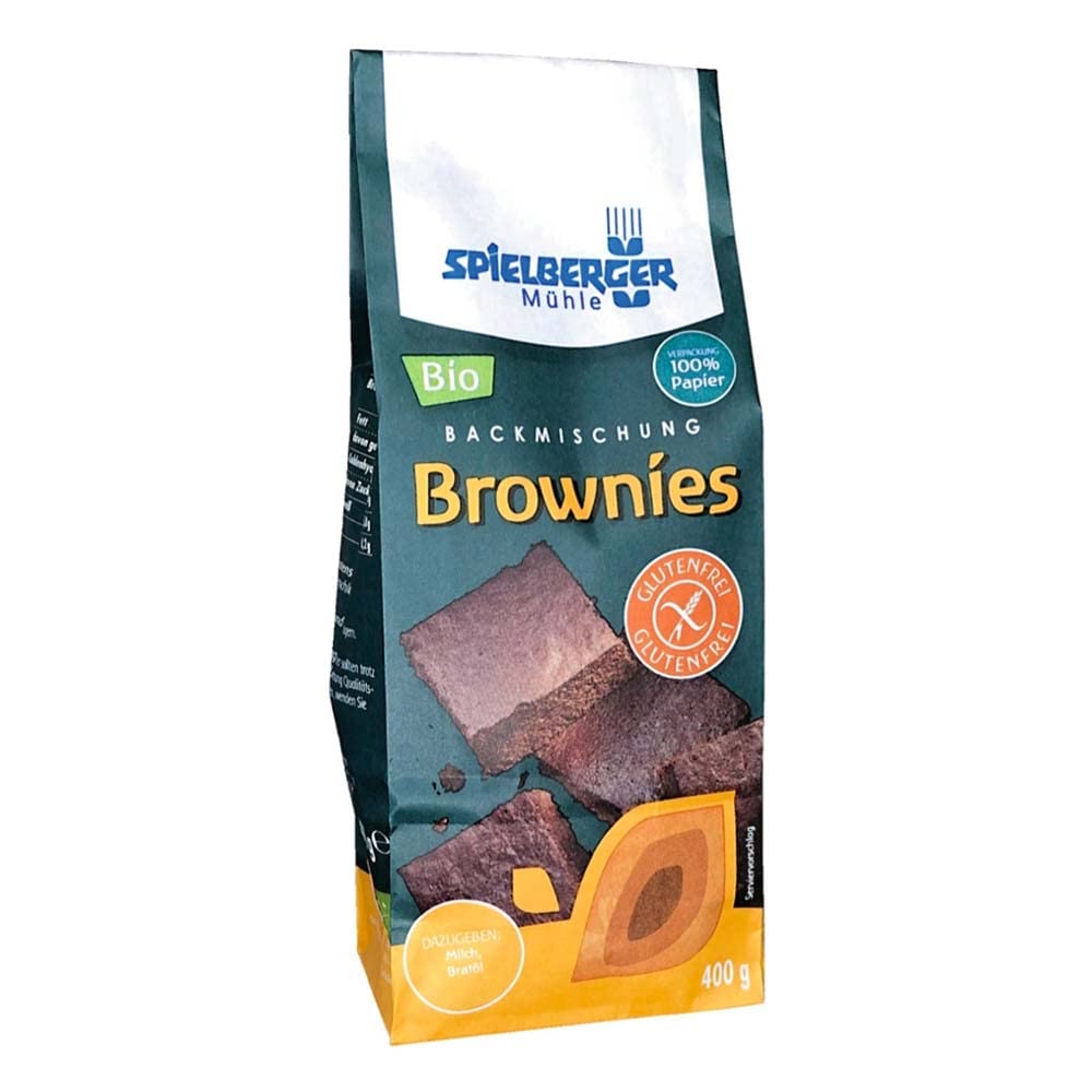 Brownies Backmischung, glutenfrei, kbA 6 x 400 g