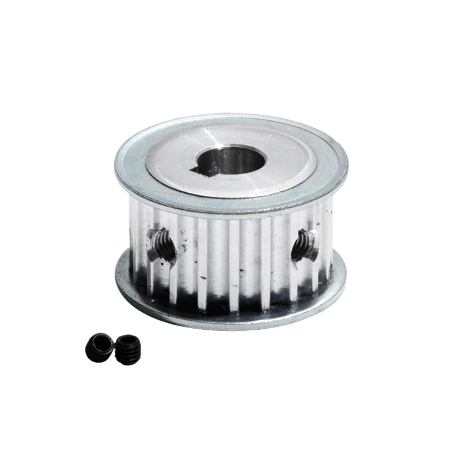 HTD5M Pulley 18T with Keyway 16mm Belt Width Toothed Belt Pulley 8/10/12/12.7/14/15mm Bore 18Teeth 5M Transmission Pulley(Bore12.7mm Key 5x2.3)