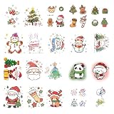 Material seguro y tamaño práctico: Fabricados con materiales no tóxicos y amigables con la piel, los tatuajes duran de 3 a 7 días o más. Su tamaño compacto los hace ideales para calcetines navideños, cajas de regalo o bolsas de fiesta, siendo una sorpresa perfecta para las festividades