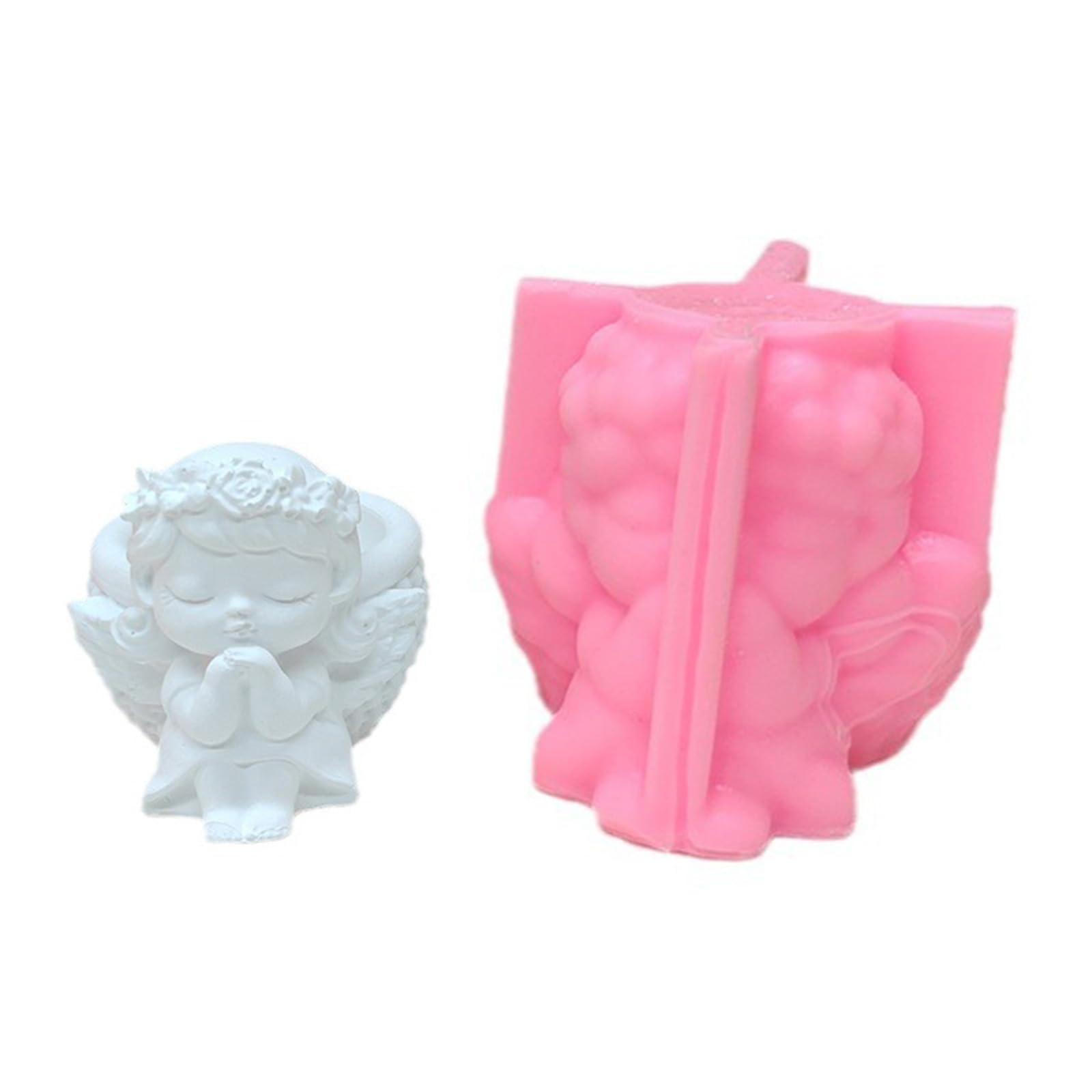 Jazuaiao Castings Molds 3D Silicone Candlestick Molds Silicone Handicrafts for Holder Holder