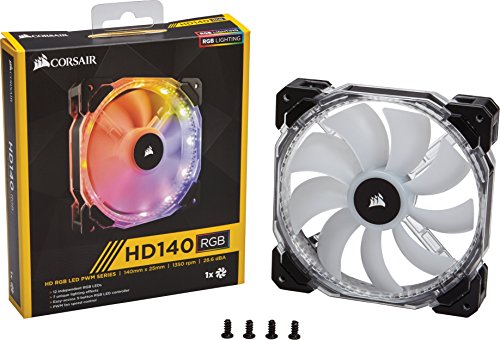 Corsair Co-9050072-Ww Ll120 120 Mm Dual Light Loop Rgb Led Pwm Fan - Black, (Pack Of 3) 1