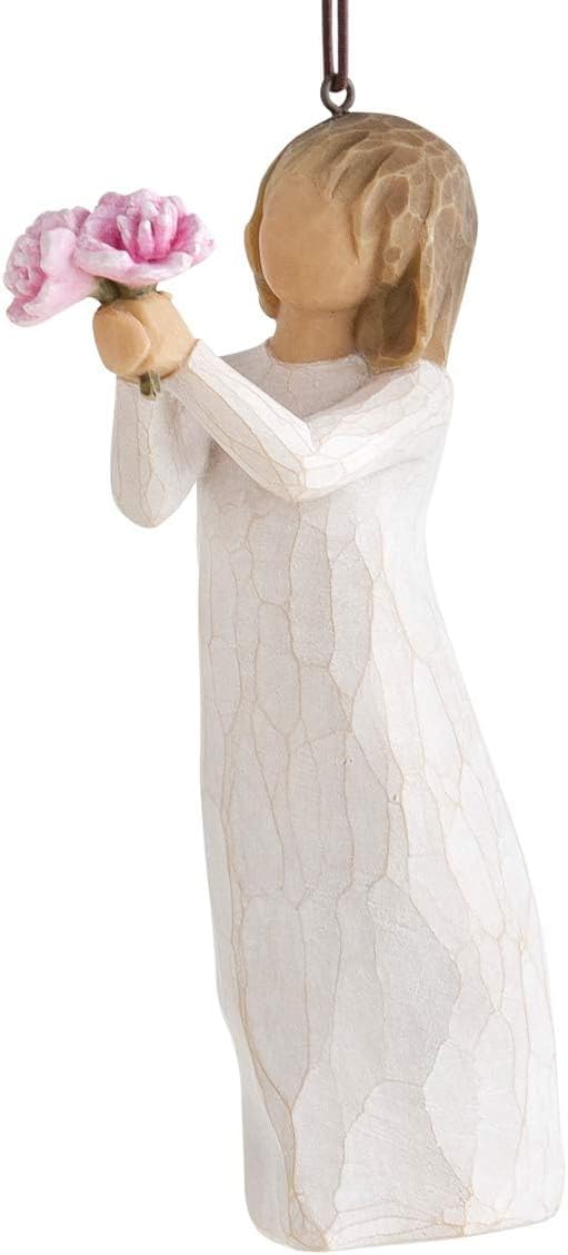 Willow Tree Thank You Ornament, Sculpted Hand-Painted Figure