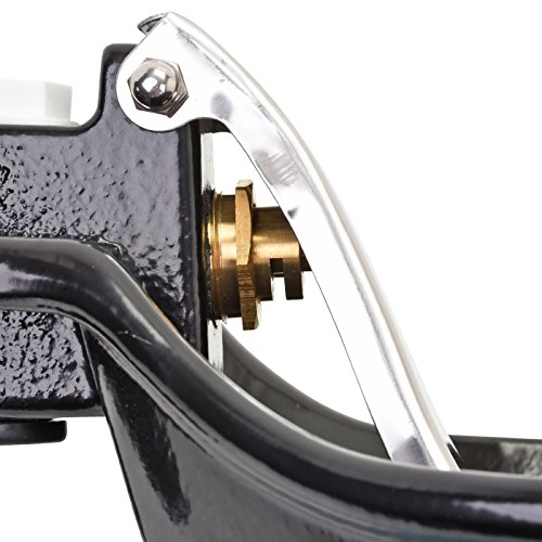 Kerbl Tränkebecken (Farbe schwarz, Wasseranschluss G1/2“, Fassungsvermögen 1,45 L, Druckzunge Edelstahl, Tränke) 221500