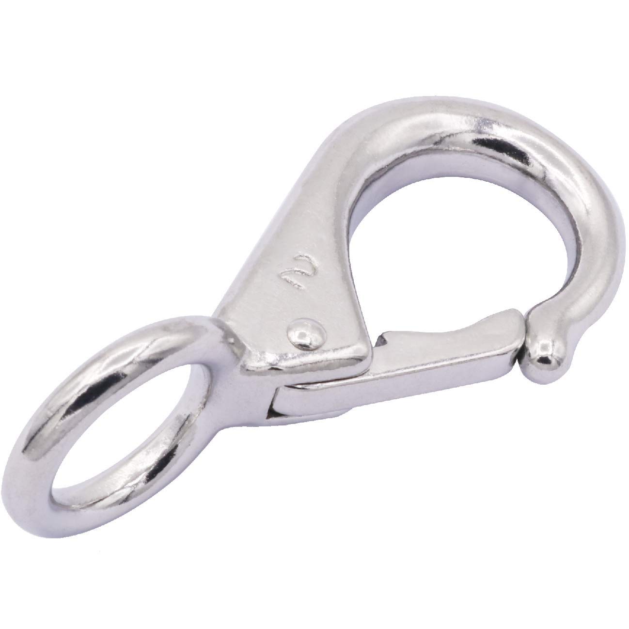 E-Rigging5/8" Grade 304 Stainless Fixed Eye Snap
