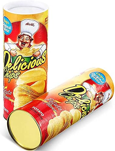 IUUWTMV Funny Magic Potato Chip Cans Snake Scary Fries Toys April Fool Day Halloween Party Decoration Fun Toys Prank Toy