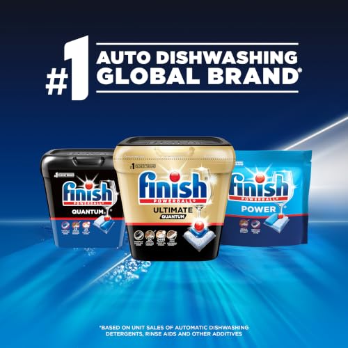 Image of Finish Quantum Dishwasher Pods, Dishwasher Detergent Dish Soap, Lemon Scent, 84 Count