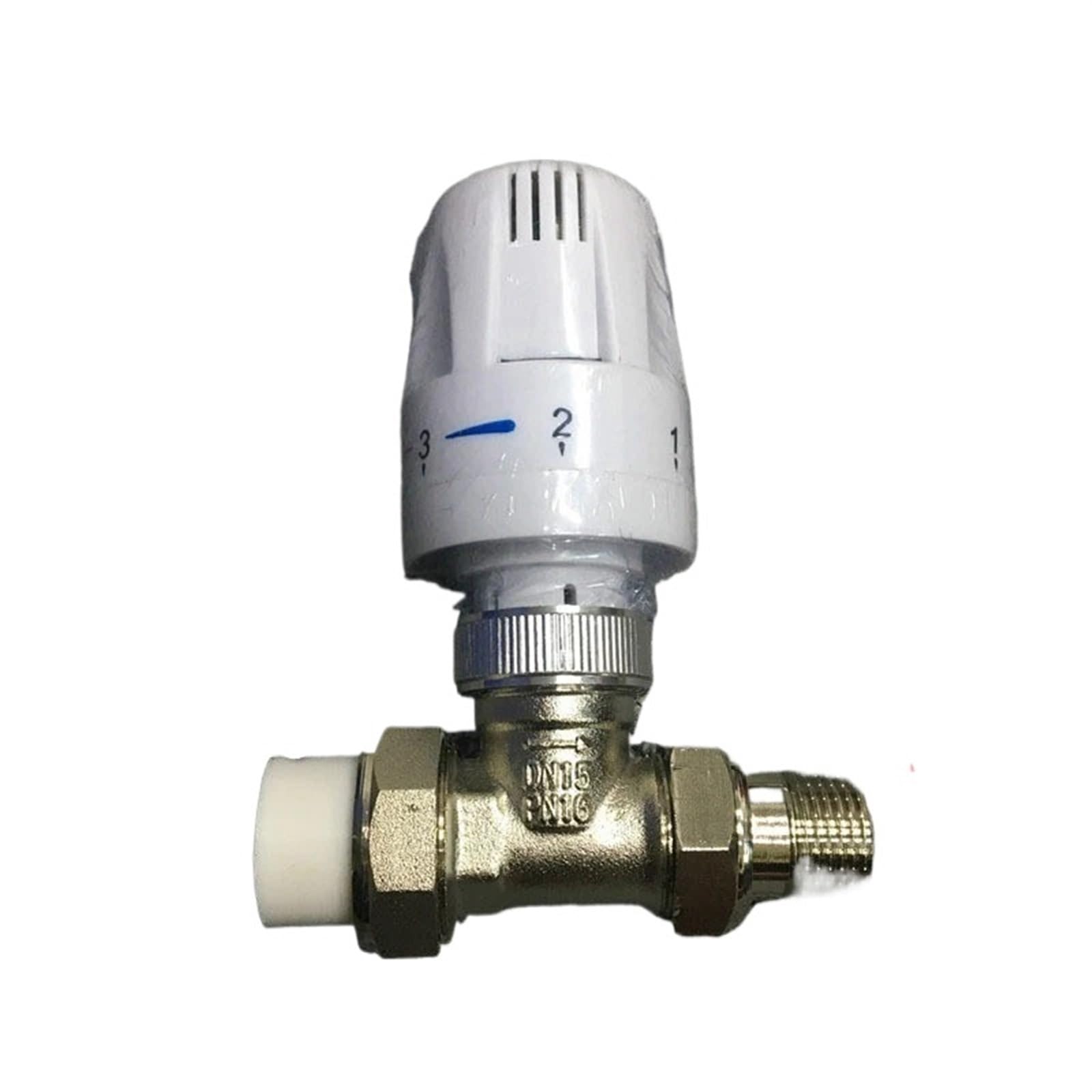 Vanne de thermostat automatique DN25 pour radiateur résolvant les bruits de tuyauterie