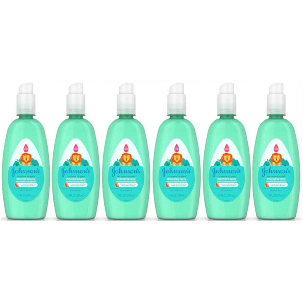 Buy Johnson's No More Tangles Spray Detangler,10Ounce Spray Bottles