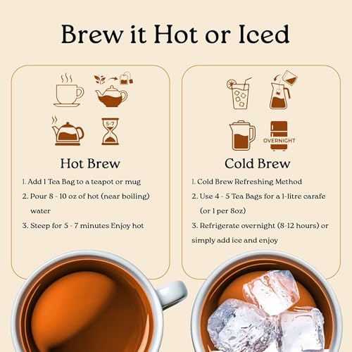 Image of BREW SAGE Night Unwind Herbal Tea | Chamomile & Lemongrass for SLEEP, STRESS RELIEF & RELAXATION | Caffeine & Sugar-Free Bedtime Tea for Good Sleep | Vegan, GMP Certified, 30 Tea Bags, Plant based