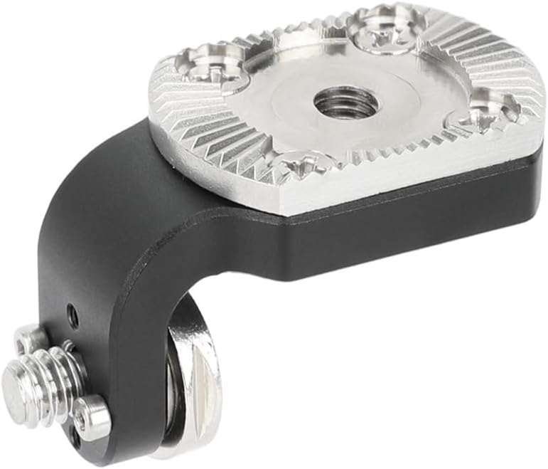 Aluminum M6 Rosette to 1/4inch-20 Screw Mount for Camera Tripod Studio Lighting