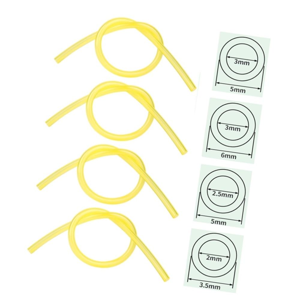 Kit de 20 Abrazaderas for Manguera de Filtro de Combustible (2x3,5 mm, 2,5x5 mm, 3x5 mm, 3x6 mm). Compatible con Piezas for cortacésped y Herramientas de jardín.