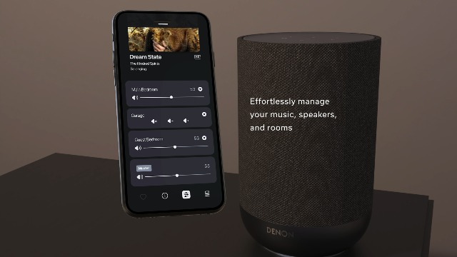 Amazon.com: Denon Home 200 Speaker, Wireless Speaker with Stereo