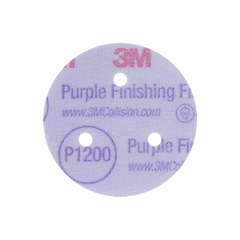 3M 51266 50x Kit discos abrasivos lijadora excéntrica lila