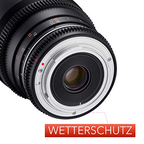 Samyang MF 14mm T3,1 VDSLR MK2 Canon EF – lichtstarkes T3,1 Ultraweitwinkel Cine- und Video Objektiv für Canon EF Mount, 14 mm Festbrennweite, Follow Focus Zahnkränze Vollformat und APS-C 8K Auflösung – Bild 5
