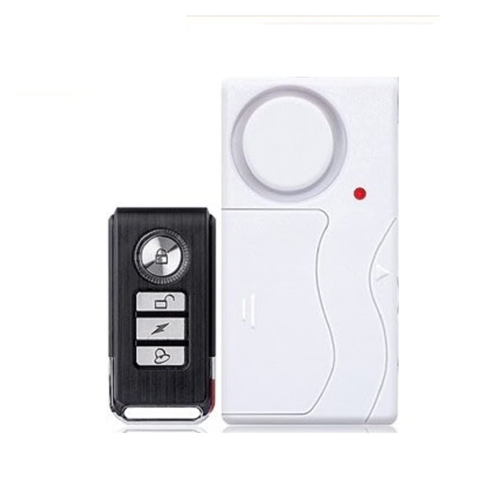 Puerta Ventana Entrada Seguridad ABS Control Remoto inalámbrico Alarma antirrobo Sensor magnético de Alerta Puerta Kit protección for el hogar(K)