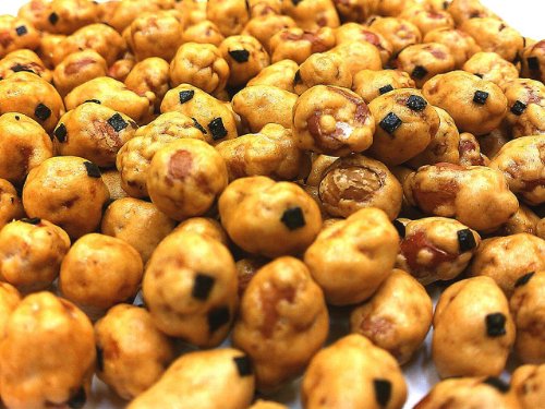 黒田屋 醤油味ピーナッツ チャック袋 九州工場製造品 500g