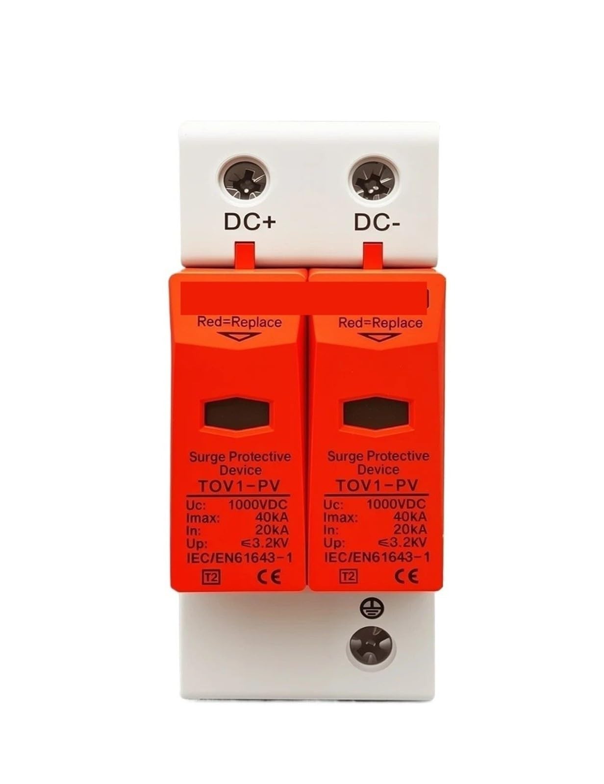 Dispositivo protector de sobretensiones de bajo voltaje de 1000 V CC