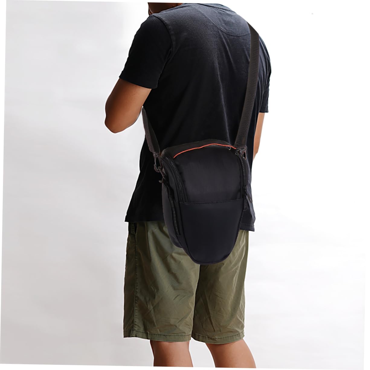 OSALADI 2pezzi Borsa Spalla Per Fotocamera Resistente All Usura e Shockproof Con Tracolla Per Reflex e Mirrorless Per Viaggi e Avventure Fotografiche