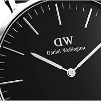 Vista 3 de Daniel Wellington Reloj Clásico Tela Oro Rosa (Poliéster)